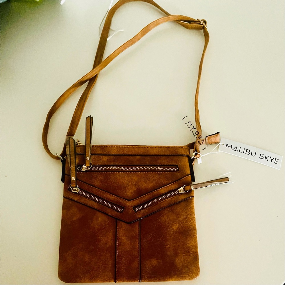 Brown side bag